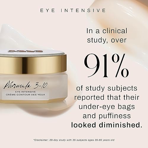 Miniatura 4 de Erno Laszlo Phormula 3-10 Eye Intensive  Crema de ojos antienvejecimiento suaviza las líneas finas y arrugas, mejora la decoloración, 0.67 onzas