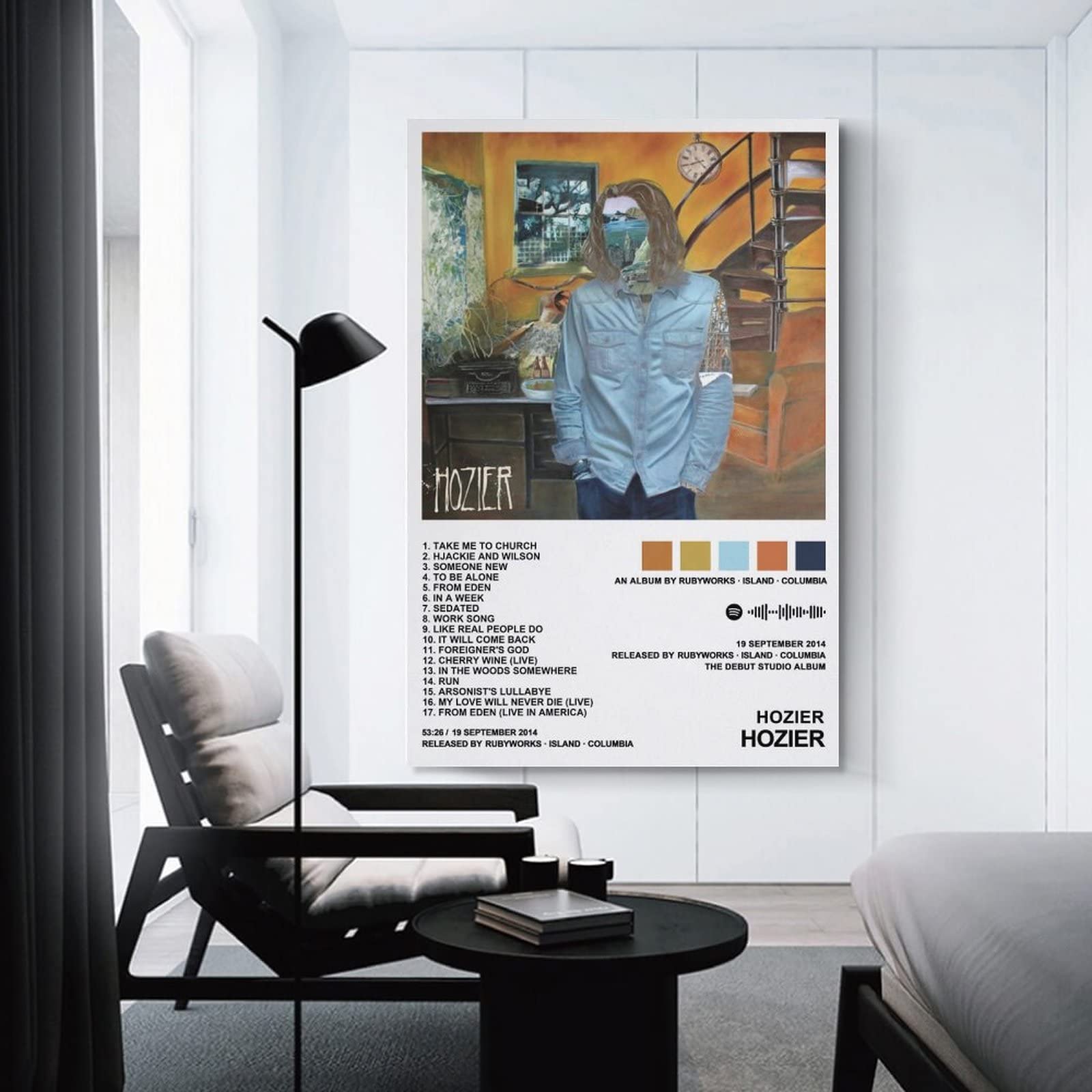Hozier Poster Leinwand Poster Schlafzimmer Dekorati Produktbild-Vorschau 7