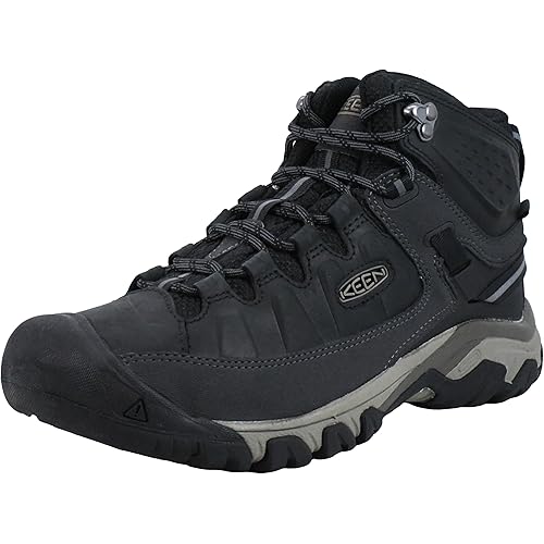 KEEN Men's Targhee Mid Height Waterproof Hiking Boots