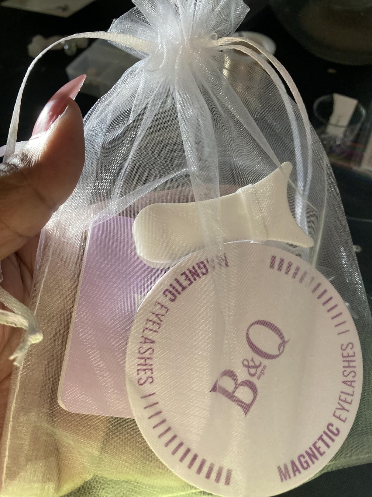 B&Qaugen B&Q Lash Clusters 280PCS Natural Eyelash Clusters 40D D 9-16mm Individual Lash Wispy Eyelash Extension with Soft Thin Band Classic Look Pestañas Postizas Comfortable DIY at Home(40D-D-9-16mm)