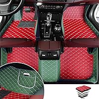 Vista 15 de TAHALI Tapetes de automóvil para todo tipo de clima, impermeables, antideslizantes, hechas a medida, para automóvil, SUV, camionetas, protegen