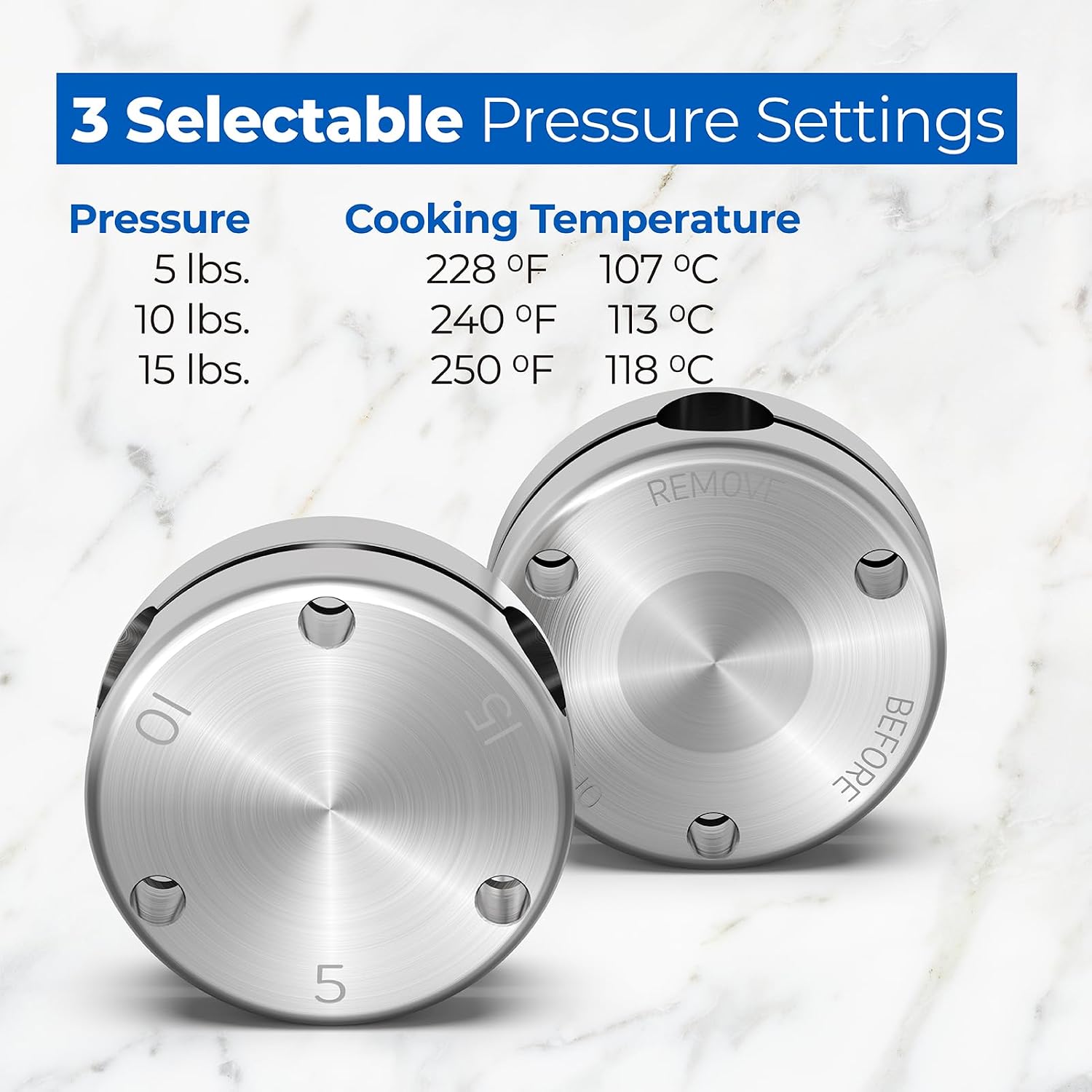 Pressure Cooker Weight Fits for All American 1930 15.5qt 21.5qt 30qt 41.5qt
