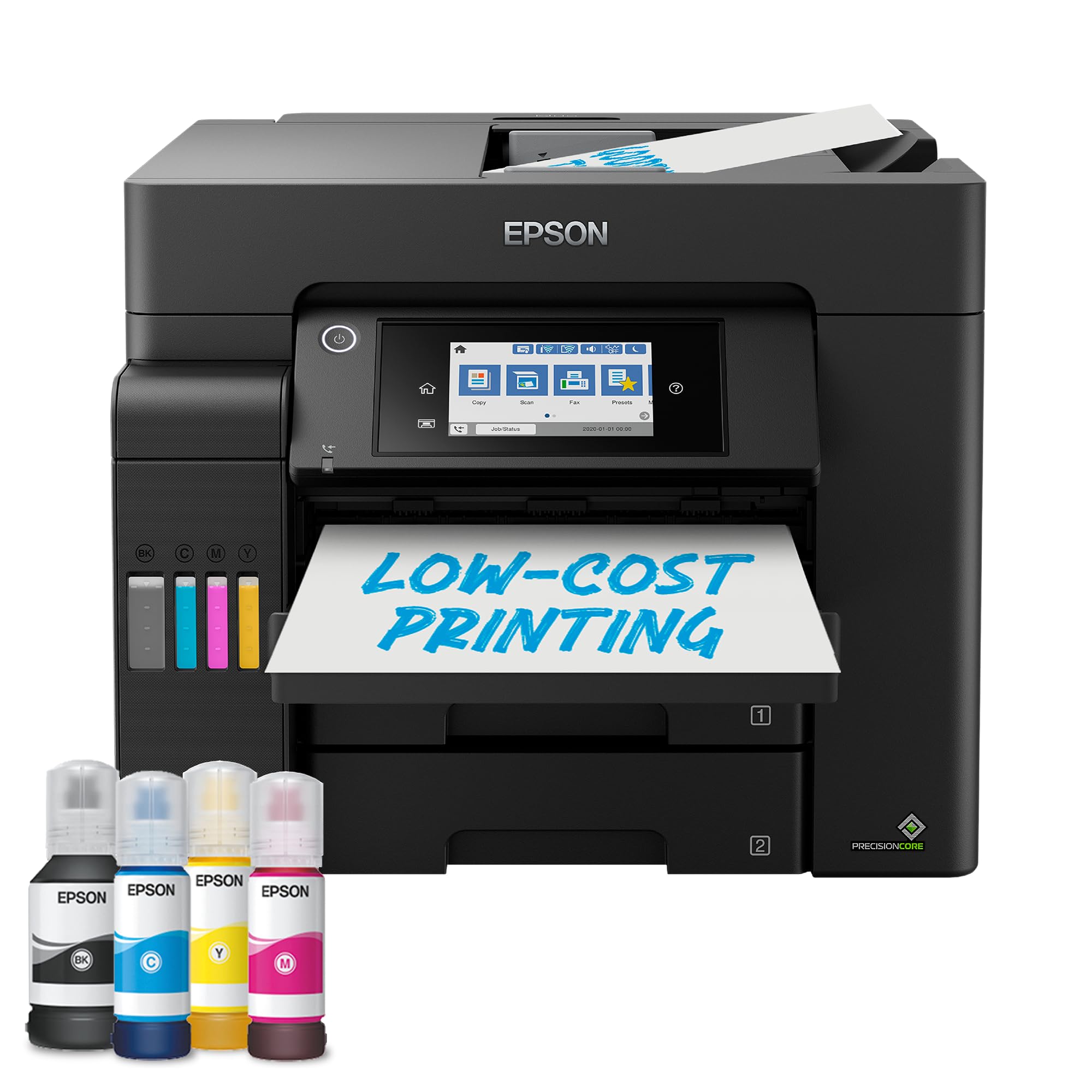 Epson Ecotank ET-5855 Ad Inchiostro A4 4800 X 2400 Dpi 25 Ppm WI-Fi (epson Ecotank ET-5855 Colour A4 Multifuncion Printer. Up To 25ppmipm. Print/copy