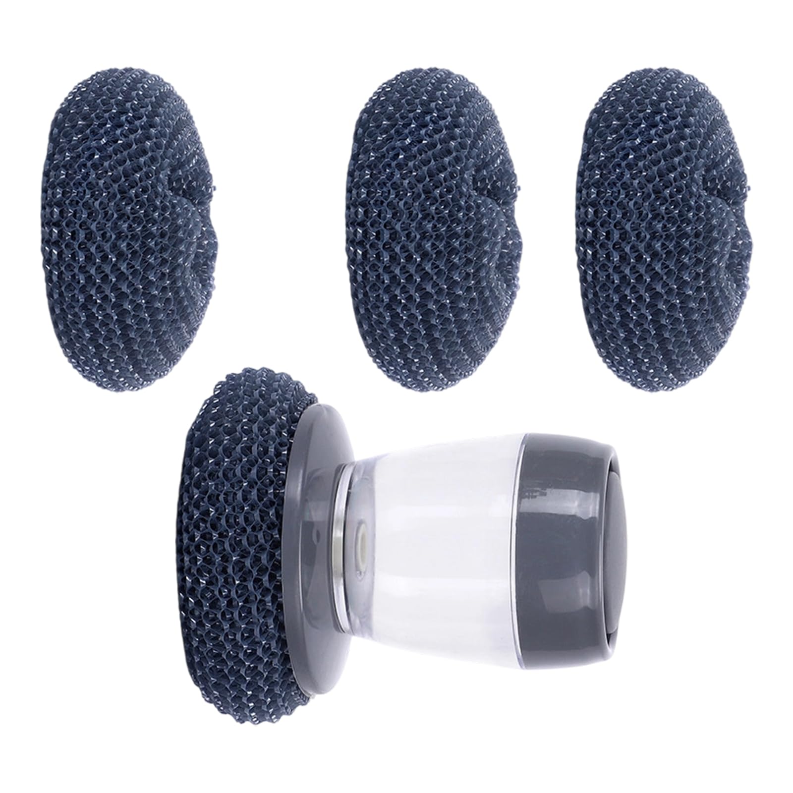 our fave Household Cleaning Brush 2 in 1 Handle Cleaning Brush with Removable Liquid Soap Dispenser Dishwashing Brushes Kitchen Ergonomic Pan Scrubber