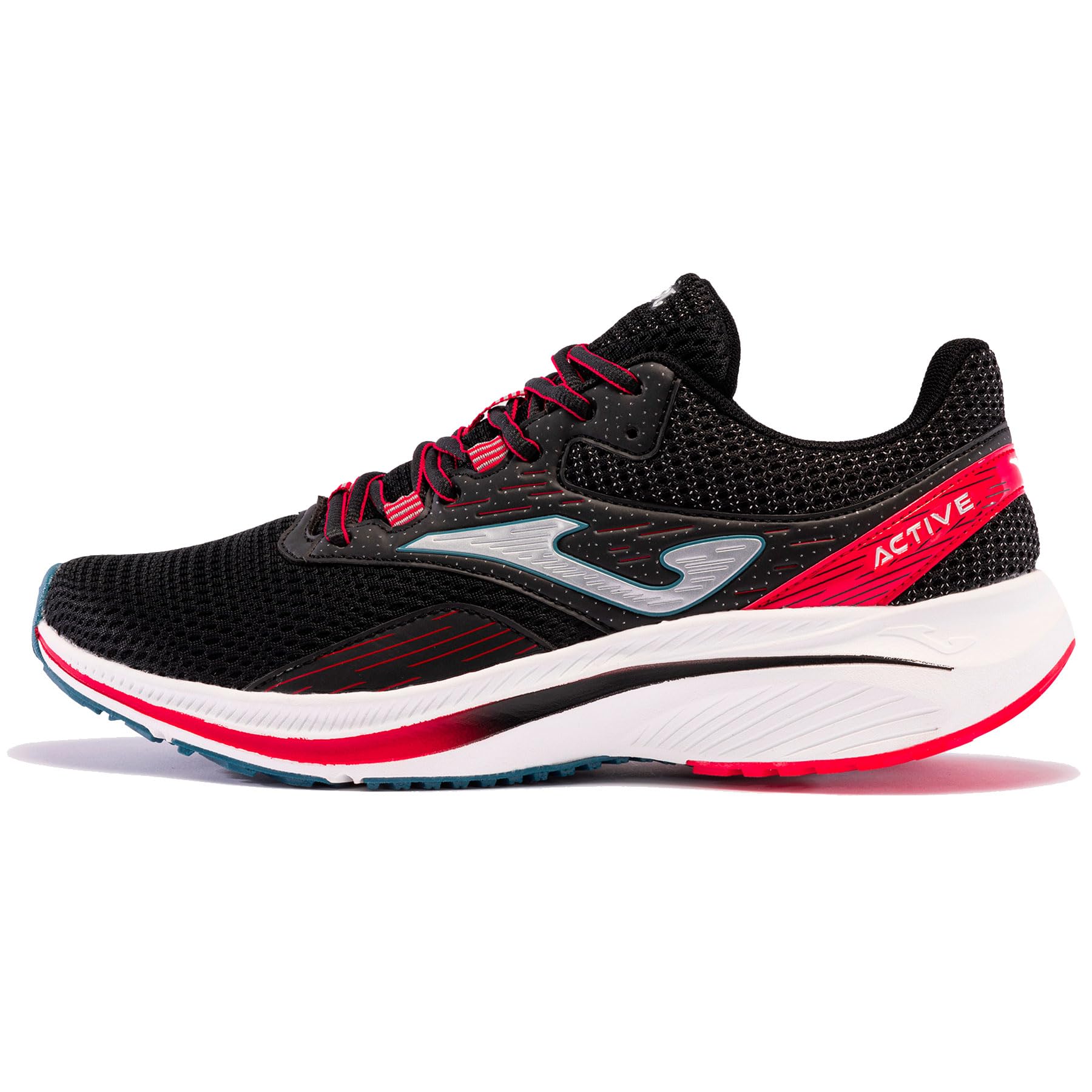 Joma Active 2401 Negro Rojo