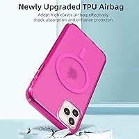 Vista 614 de Yriklso Strong Magnetic Case for iPhone 11 [Compatibilty with MagSafe] Protective Shockproof Cover Phone Case for iPhone 11 6.1" Frosted Purple