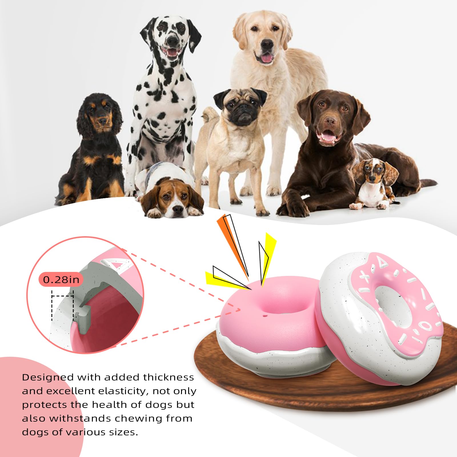 Snapklik.com : Dog Chew Toys For Aggressive Chewers, Indestructible ...