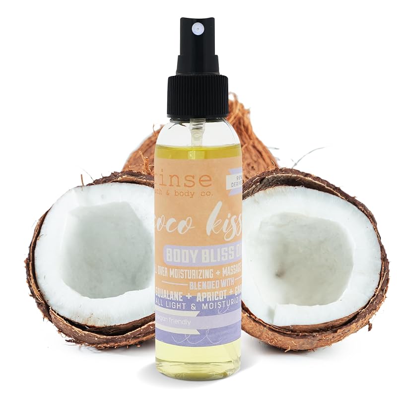 Rinse Bath & Body Coco Kissed Óleo Corporal em Spray, 120 mL