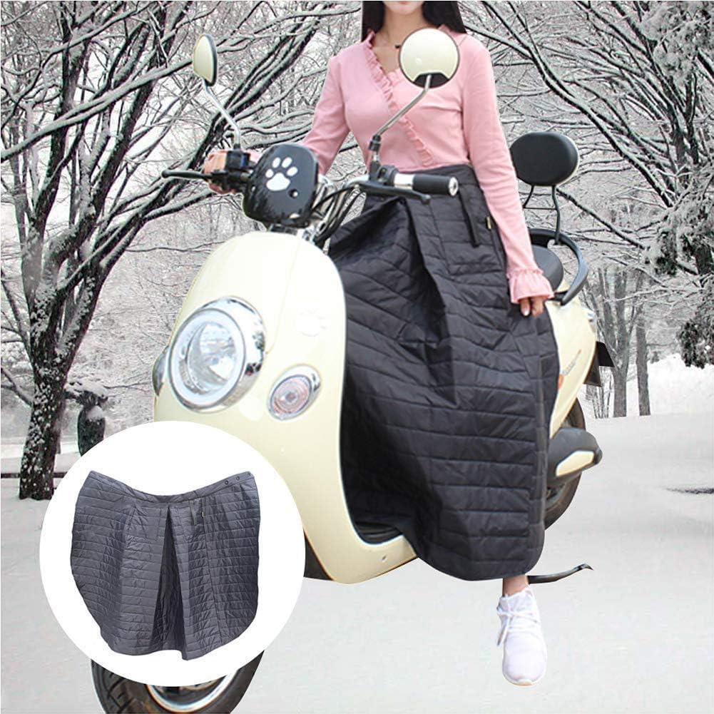 Housse De Tablier De Protection De Moto pour Les Genoux, Jupe en Coton Coupe-Vent épaisse D’Hiver pour Scooter, Couvre-Jambes De Taille De Genou Chauds Et Imperméables, B