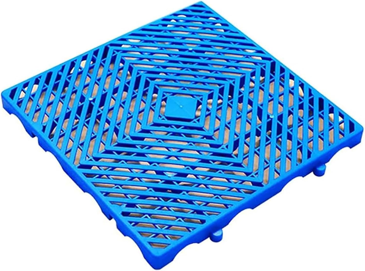 Plastic Pallets for Basement Storage, Plastic Pallets for Outside, Plastic Grating, Splicable Breathable Grid Floor Ventilation Pallet, for Supermarket Basement(Size:40x40x3cm)