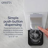 Vista 6 de Brita Hub Compact Instant Powerful Countertop Water Filter System, Reduces 70+ Contaminants, 9 Cup Water Reservoir, Includes 6 Month Carbon Block