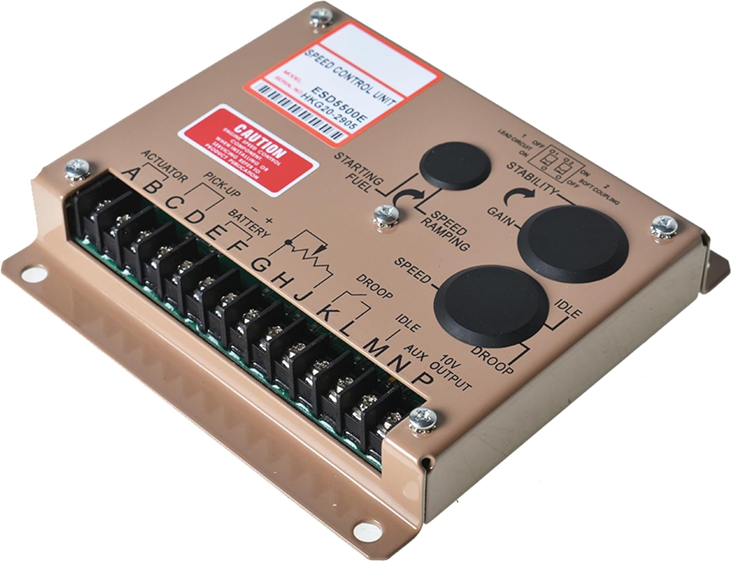ESD5500E 12V 24V Engine Speed Control Unit Fit for Generator Governor Controller