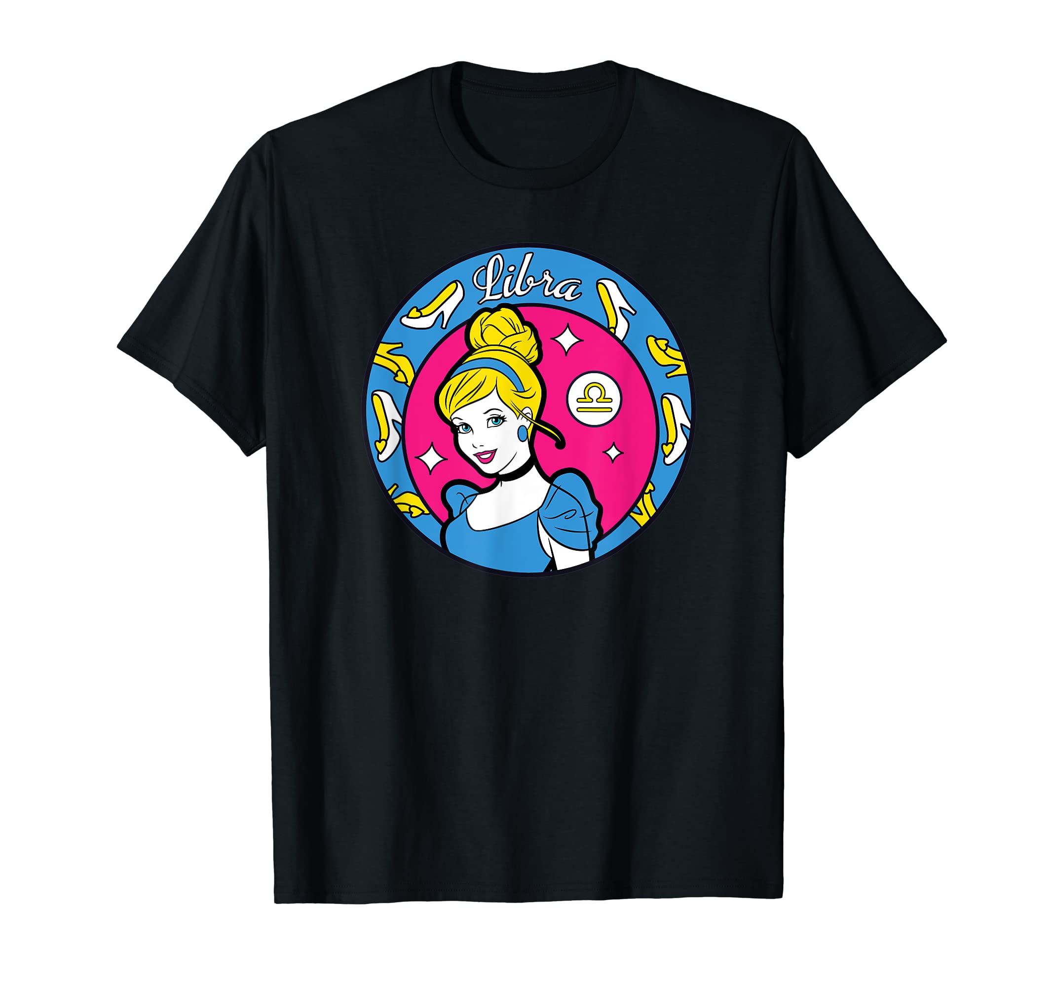 DisneyPrincess Cinderella Libra Zodiac T-Shirt
