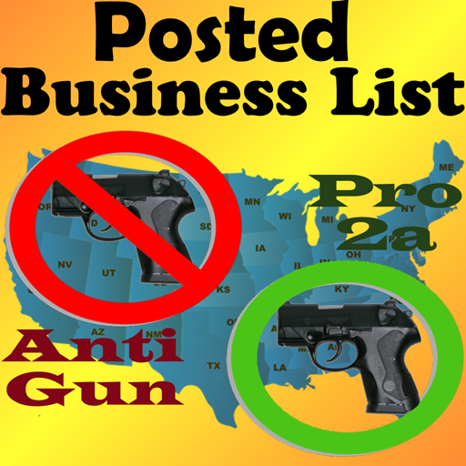 Posted! - list pro & anti gun carry locations