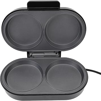 TOPINCN Electric Pancake Maker, Nonstick Double Mini 850W 110V