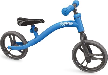 Mondo Toys - Y Velo - Velo Air Balance Bike - biciletta senza pedali per  bambini - peso fino a 20 Kg. - colore blu - 25344 : Amazon.it: Giochi e  giocattoli