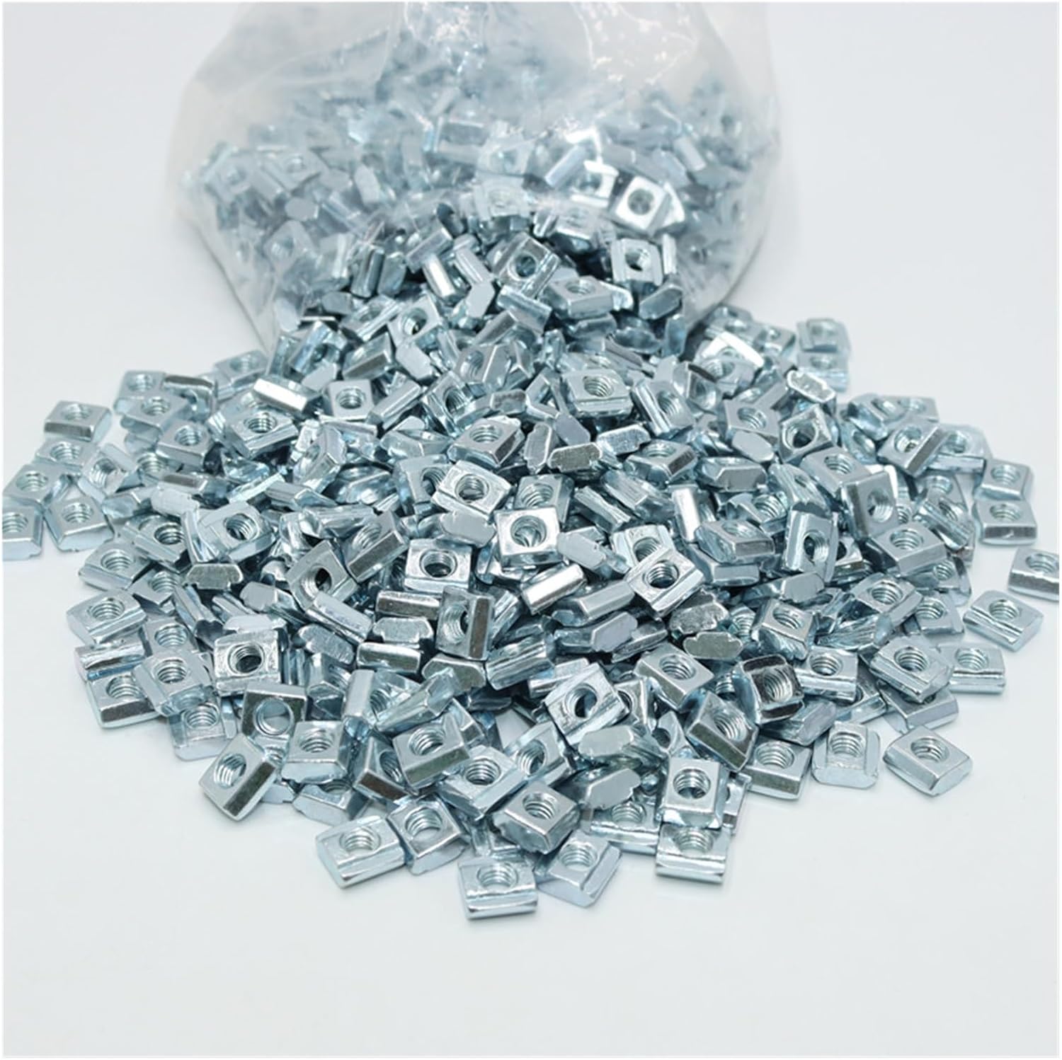 StainlessThread T- Slot Nuts T Slot Sliding Nut for 20-45 Series Aluminum Profiles with M3-M10 Screws Pack of 100(20 - M5 (50pcs))