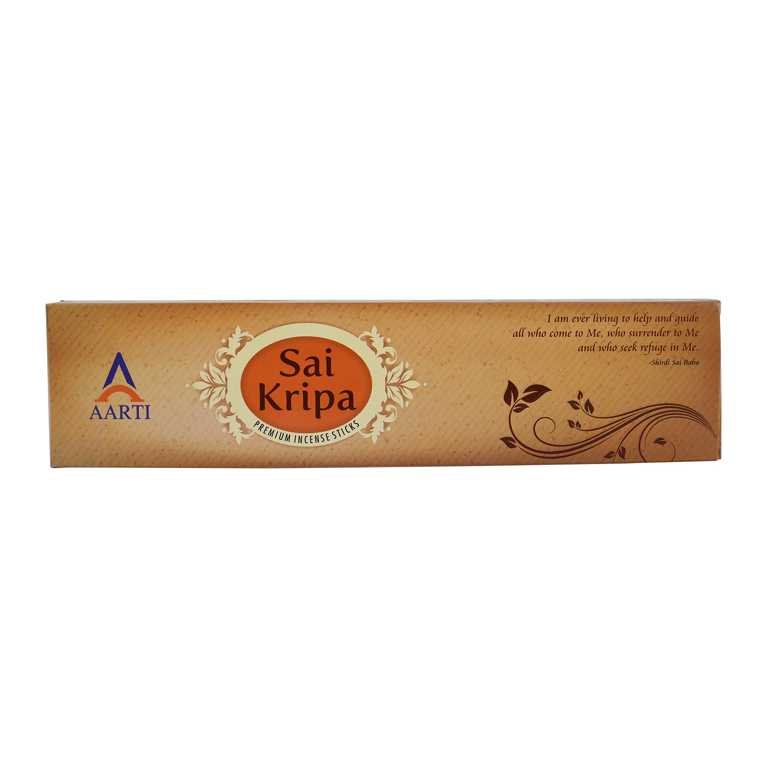 Aarti Sai Kripa/Viva Long Lasting Agarbatti for Divine & Special Puja Experience,Festivals, Occasions (Pack of 4)