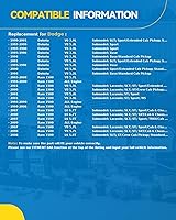 Vista 5 de PHILTOP Kit de suspensión ajustable de elevación de 1-6 pulgadas, 4 piezas de brazos de control superiores e inferiores delanteros compatibles