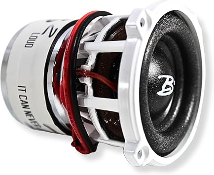 B2 Audio 2" 4-Ohm Rampage RC2 Mini Subwoofer for 110 Scale RC Cars