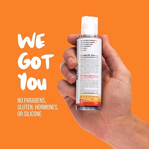 Miniatura 33 de LubeLife Lubricante de calentamiento a base de agua, cálida sensación de calor vigorizante, lubricante para hombres, mujeres y parejas, 8 onzas