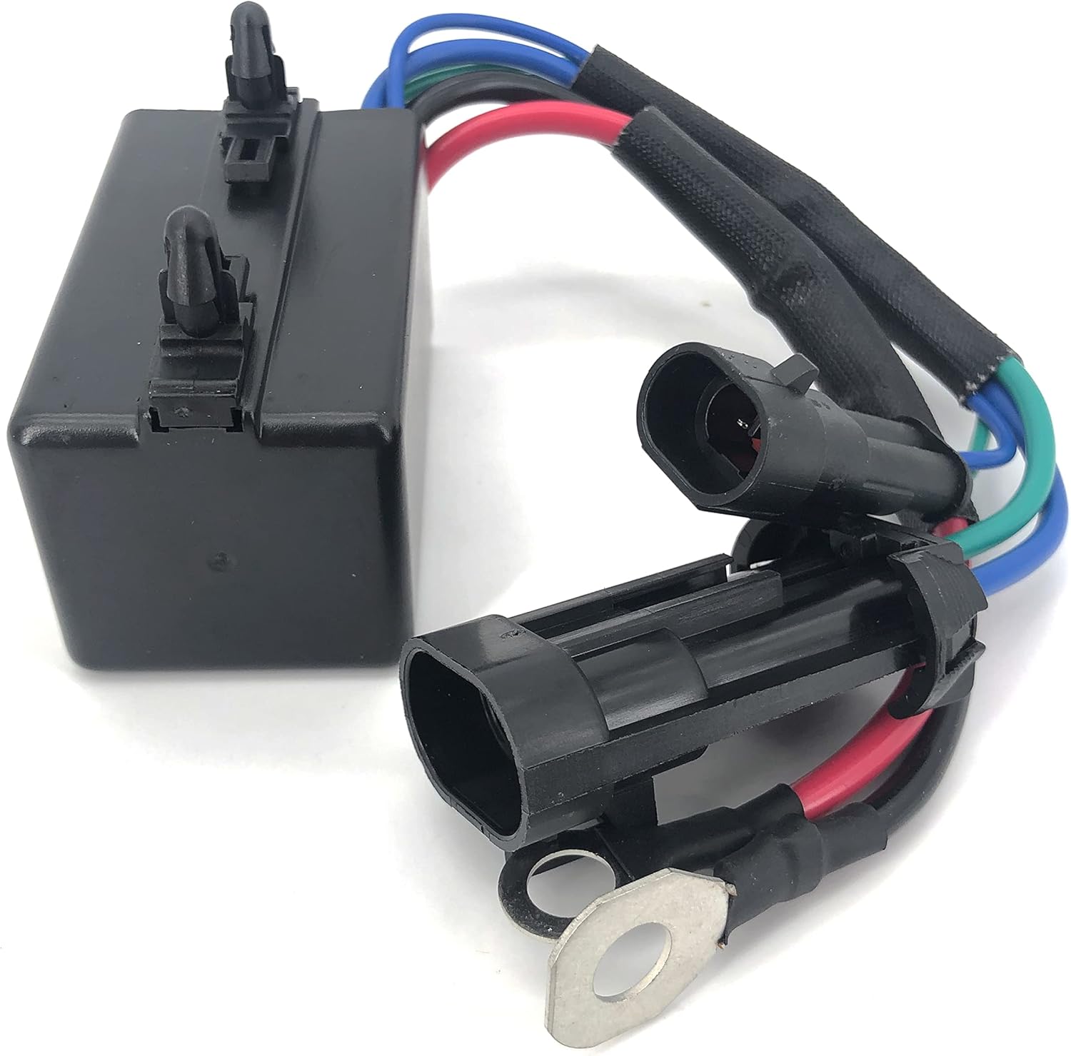 12V Power Tilt Trim Relay 586767 0586767 for Evinrude E-TEC Johnson OMC Marine Outboard Motor, OEM Replacement Plug and Play Solenoid Switch Assembly (15 to 300 HP Engines, 2004-2011)