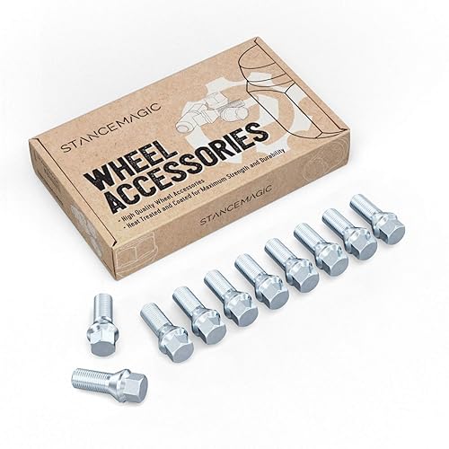 Paquete de 20 pernos de tope con tamaño de rosca de 12x1.5 - varios colores y longitudes