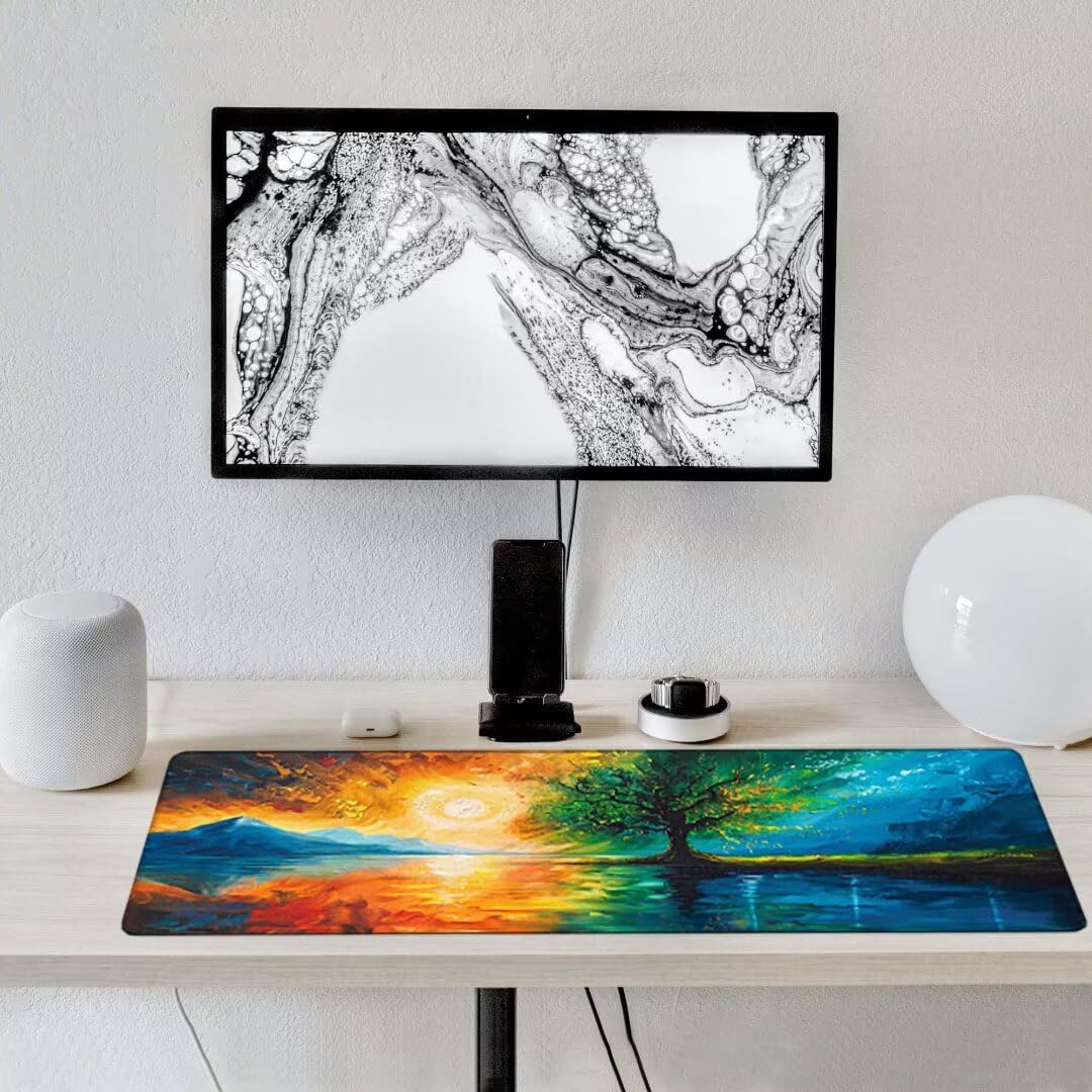 Podkładka pod mysz, podparcie nadgarstka, podkładka pod mysz z antypoślizgową gumową podstawą, ergonomiczna podkładka pod mysz do komputera, laptopa, domowego biura, kompatybilna z myszami laserowymi