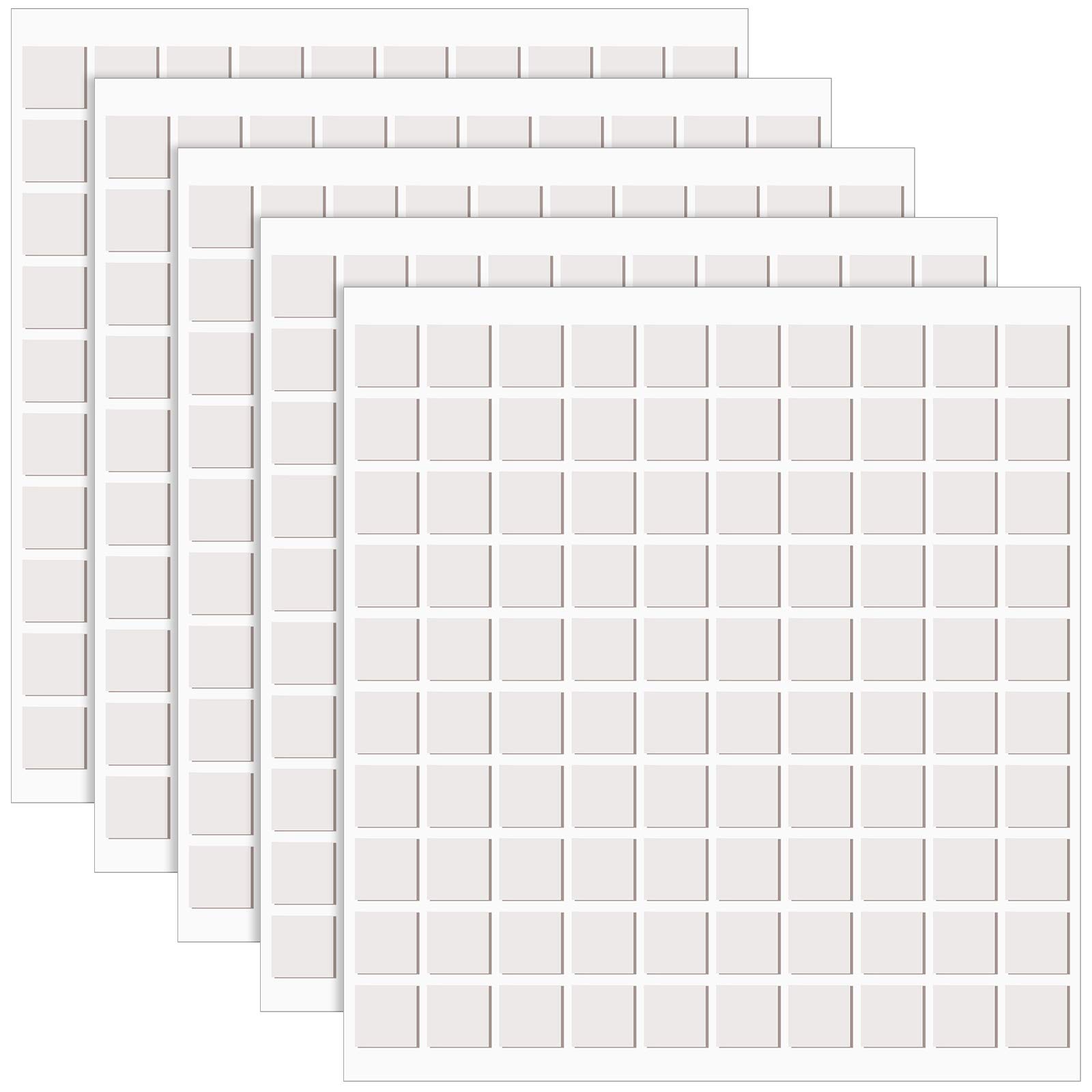 Buy 500 Pieces Adhesive Putty Square Sticky Putty Removable Adhesive