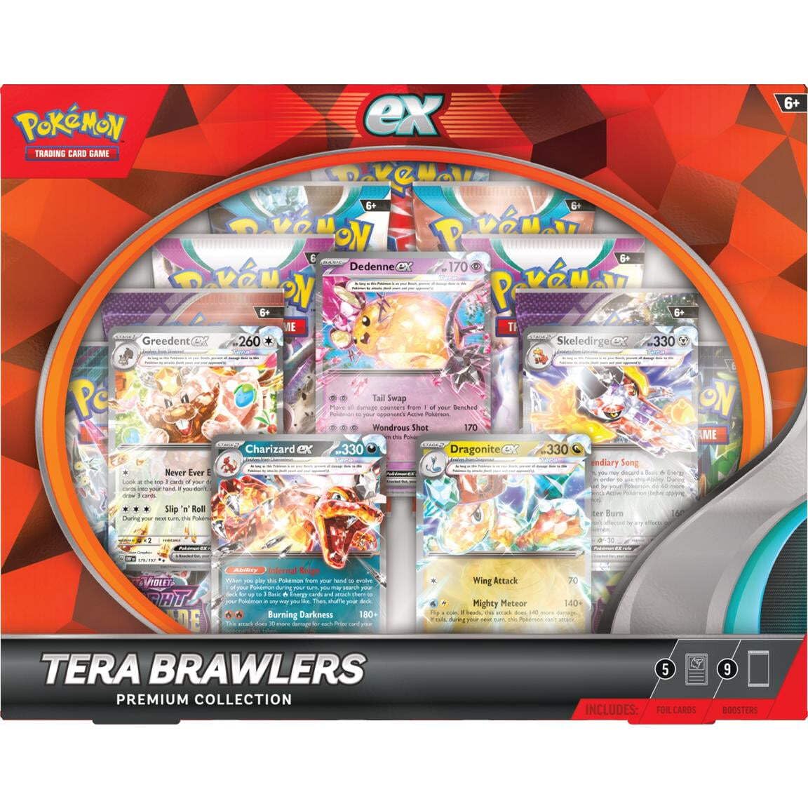 Pokemon TCG: Collezione Premium Tera Brawlers | Carte Collezionabili | Età: 6+ anni