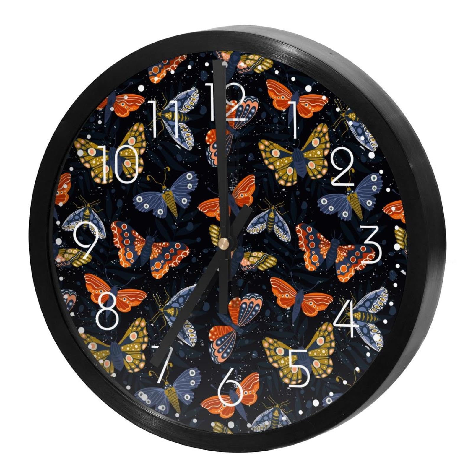 Horloge murale à quartz sans tic-tac pour créer un espace de travail calme et sans nuisibles
