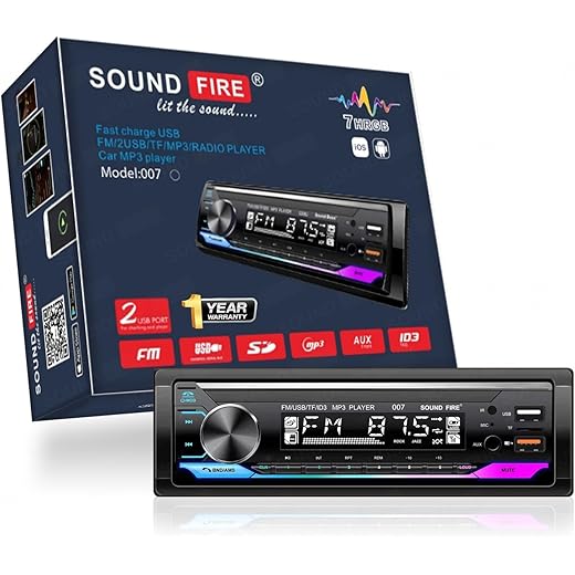 SOUND FIRE 007 Charge Pro+ Car Stereo