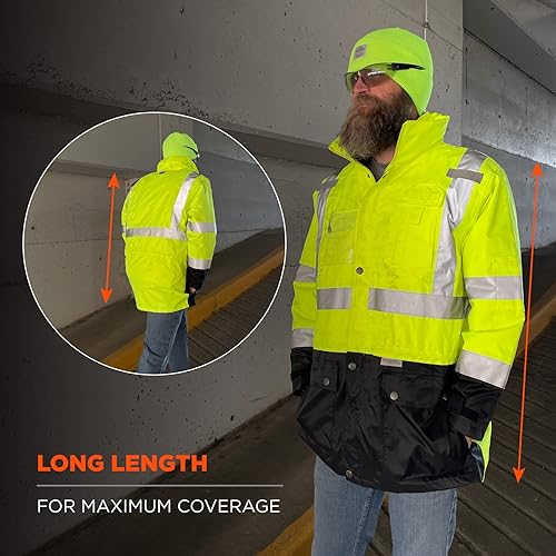 Miniatura 5 de Chaqueta exterior Ergodyne 8386 Tipo R Clase 3