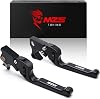 MZS Black Motorcycle Clutch Brake Levers Wheel Adjustable CNC Compatible with Sportster Iron 883 2014-2022  XL883L 2014-2019  Sportster XL 1200 2014-2022