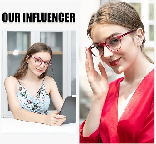 Miniatura 2 de DUCO Lentes de luz azul para hombres y mujeres, anteojos de bloqueo de rayos azules, anteojos de computadora para juegos, anteojos de lectura