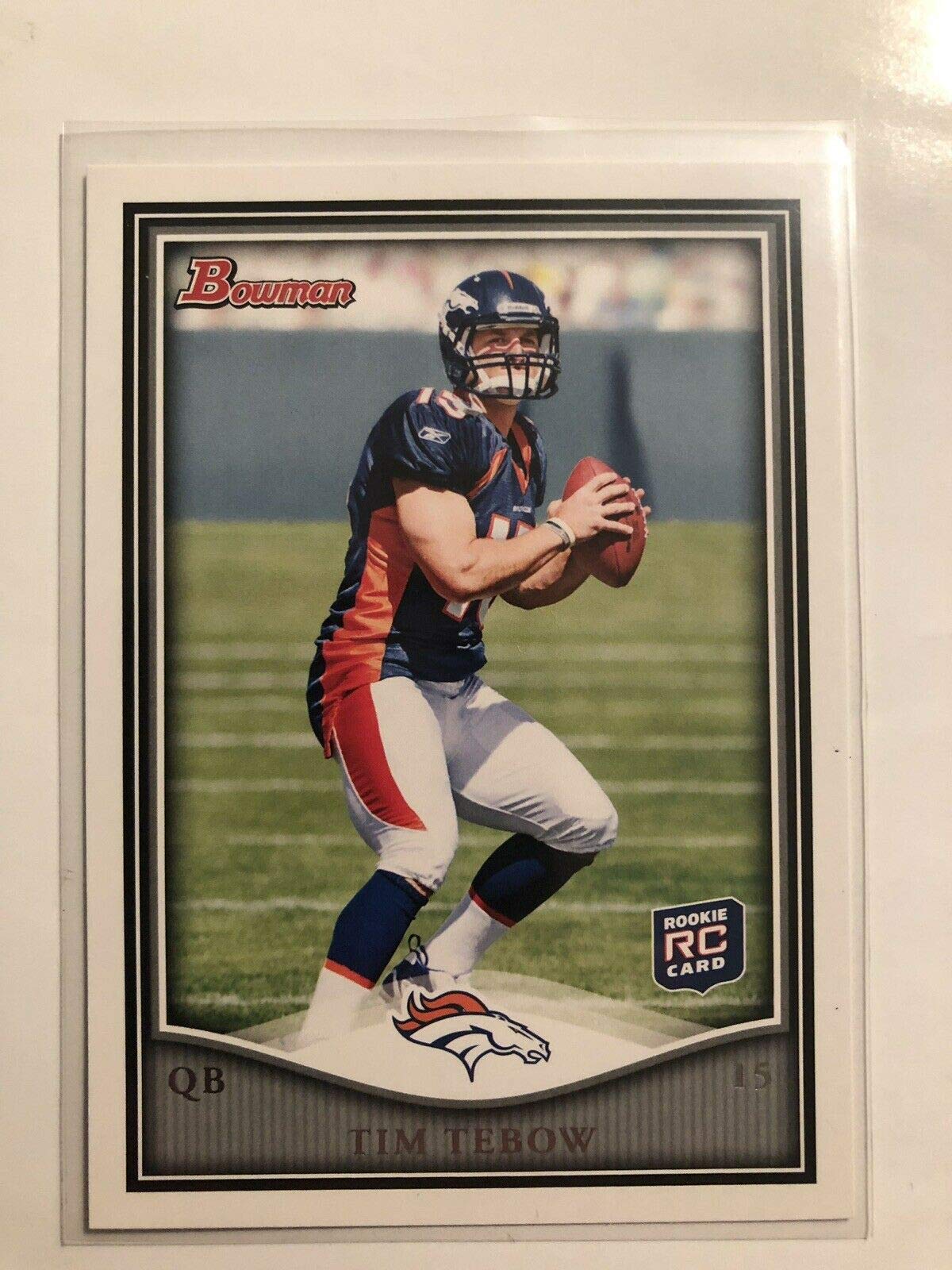 Tim Tebow Rookie RC 2010 Bowman Wal-Mart Exclusive #WC1 at Amazon's Sports  Collectibles Store