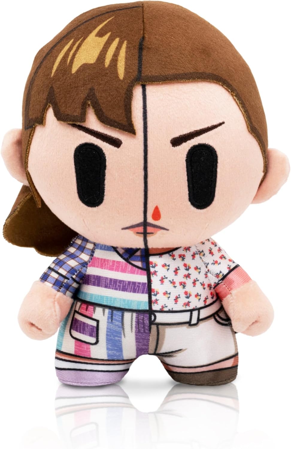 YuMe DZNR Stranger Things Dustin Plush – 7” Limited Edition Netflix Collectible, Self-Standing Split Design Plush Toy in Display Box, Gift for Fans, Kids & Adults | Collect All 4