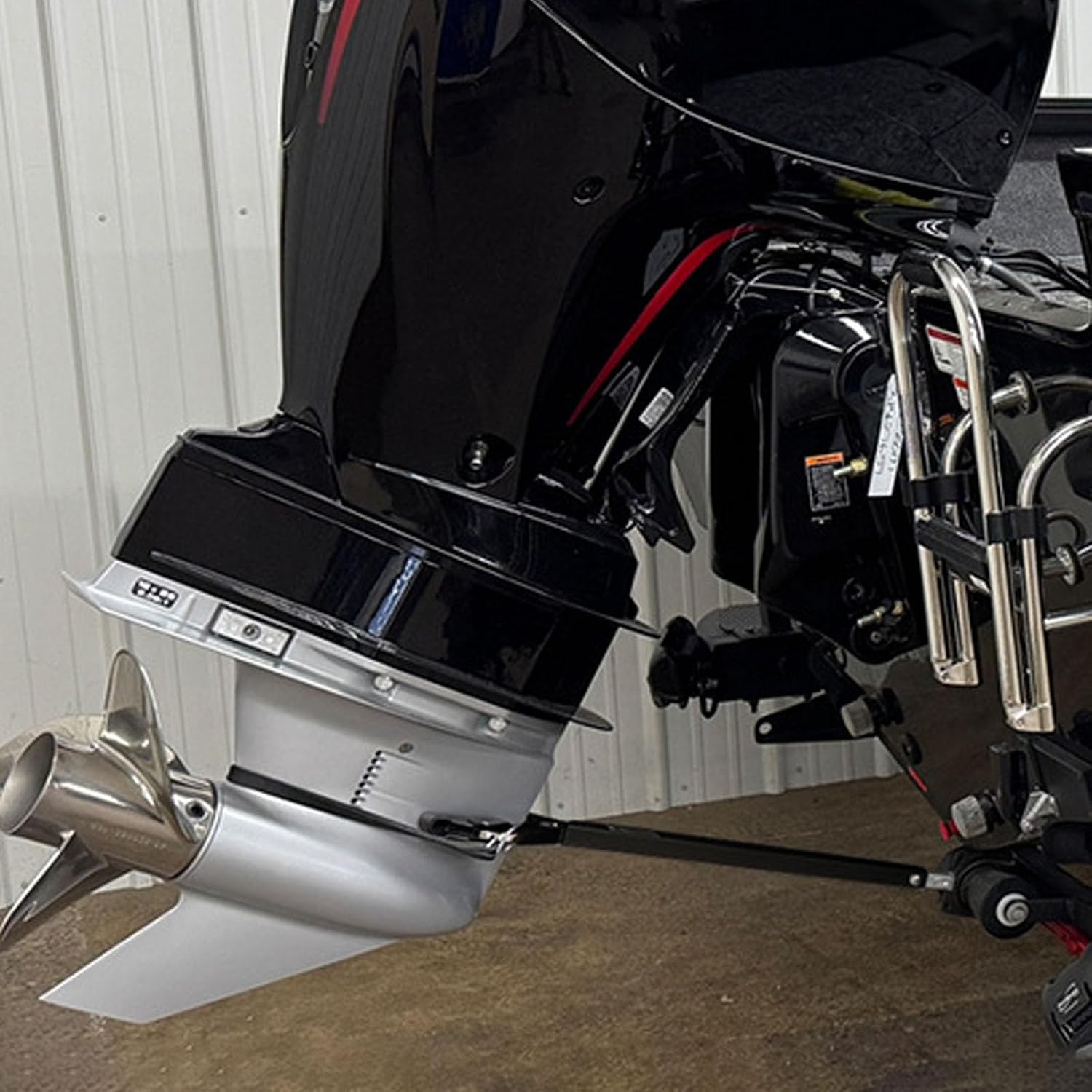 Boat Transom Saver for Outboard Motor, Outboard Motor Support with Heavy Duty Composite Heads for Securing Engines, Trailer Mounts and Rollers