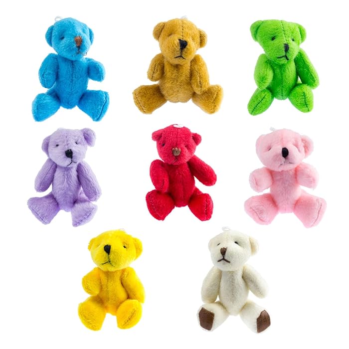 Assorted Small Cute Teddy Bears 