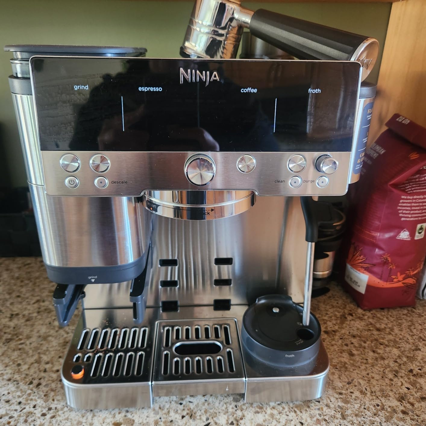 Ninja Luxe™ Café Premier Series Espresso Machine Drip Coffee Maker & Cold Brew Machine photo review