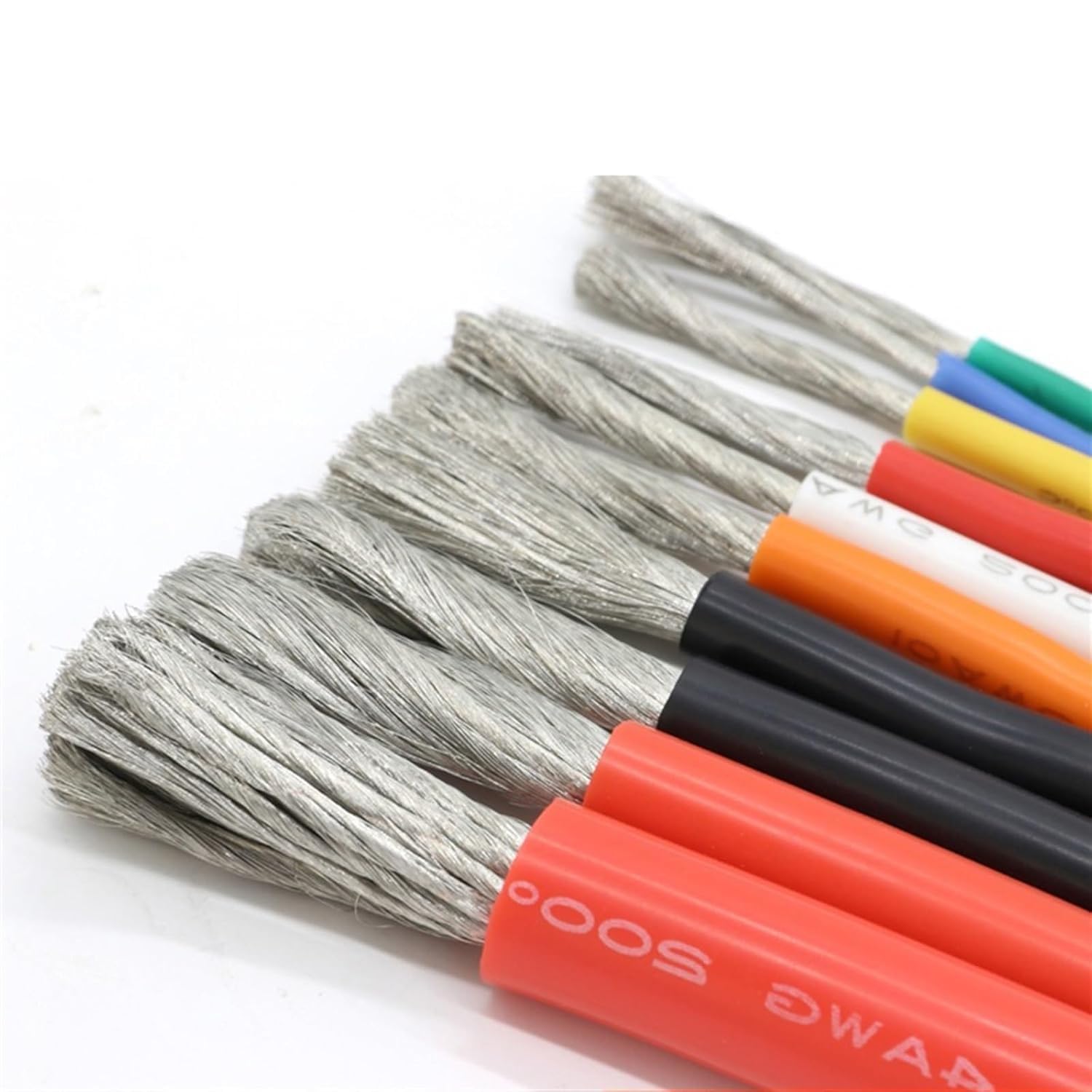 Fil électrique haute température pour câblage de modélisme et robotique 14AWG