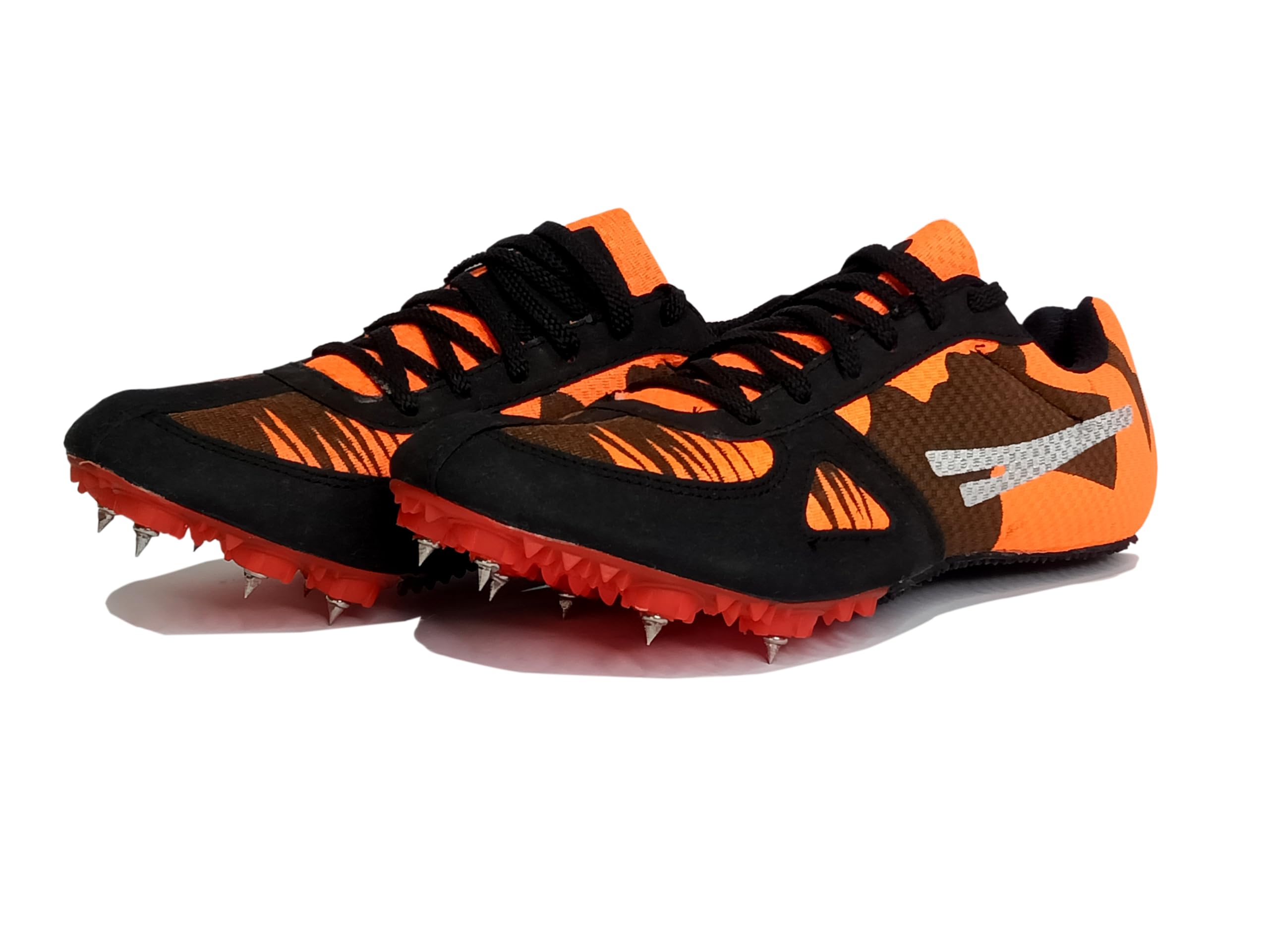 SEGA Fly Spikes Shoes by Star Impact PVT.LTD (Black Orange, 5) (B0CYGCX5V3) Amazon Price History, Amazon Price Tracker