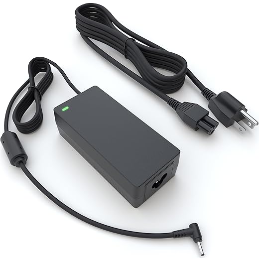 PowerSource 45W UL Listed 14 Ft Extra Long AC-Adapter-Charger for Acer Chromebook CB3 CB5 11 13 14 15 R11 CB3-431 CB3-532 A18-045N2A N15Q9 N16P1 C731 C738T Spin 1 3 5 AK.045AP.075 Laptop Power-Cord