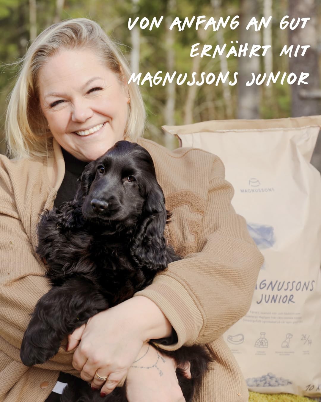 Magnusson Meat & Biscuit - Comida para perros jóvenes (1 x 10 kg)