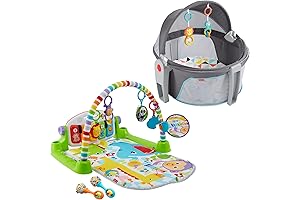 On-the-Go Baby Dome Windmill by Fisher-Price: Portable Bassinet and Sensory Playgym