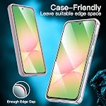 JETech Screen Protector for Samsung Galaxy A56 5G, 9H Tempered Glass Film, Anti-Scratch, HD Clear, 3-Pack