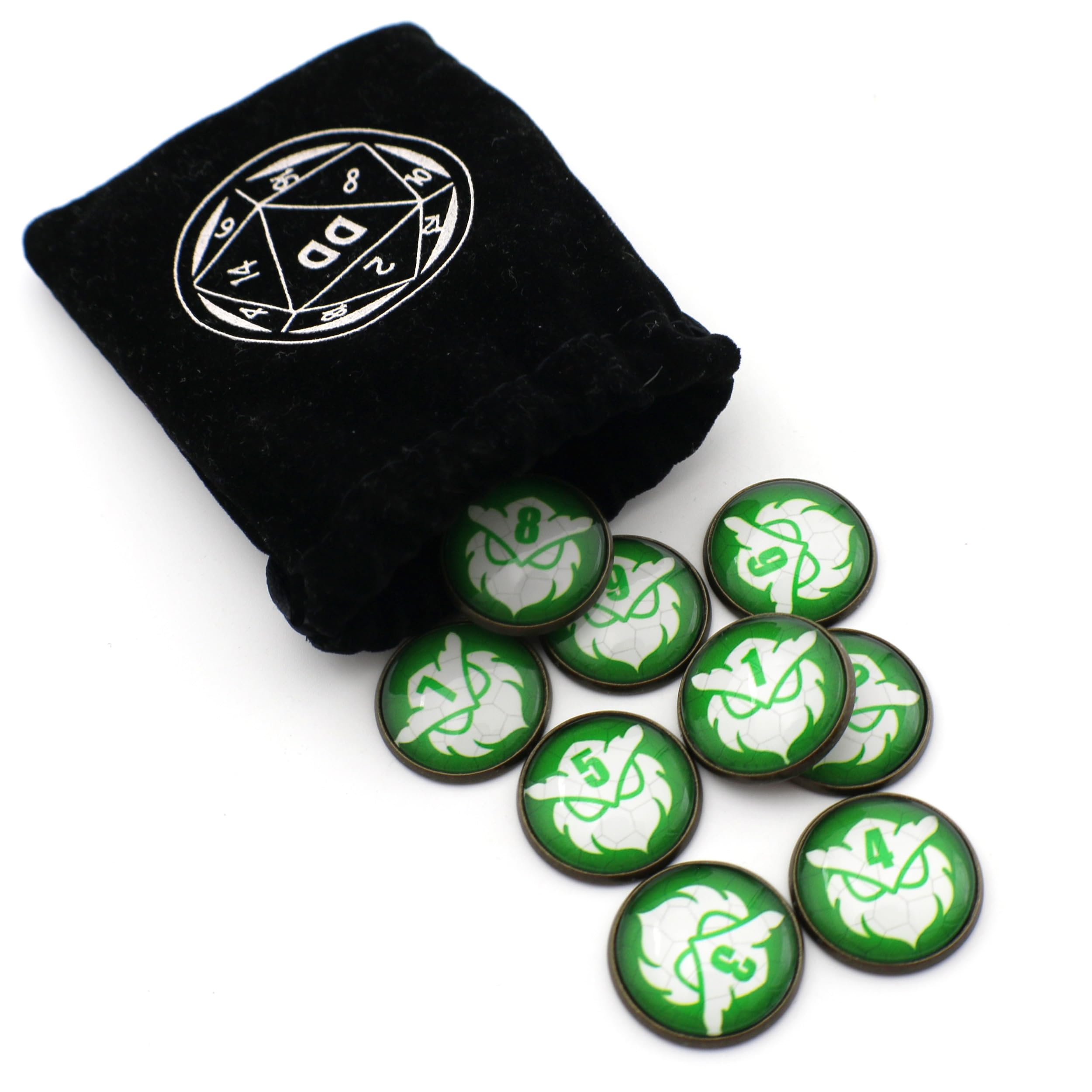D&D Numbered Monster Token Markers for Dungeons and Dragons (Owlbear) โ image 1