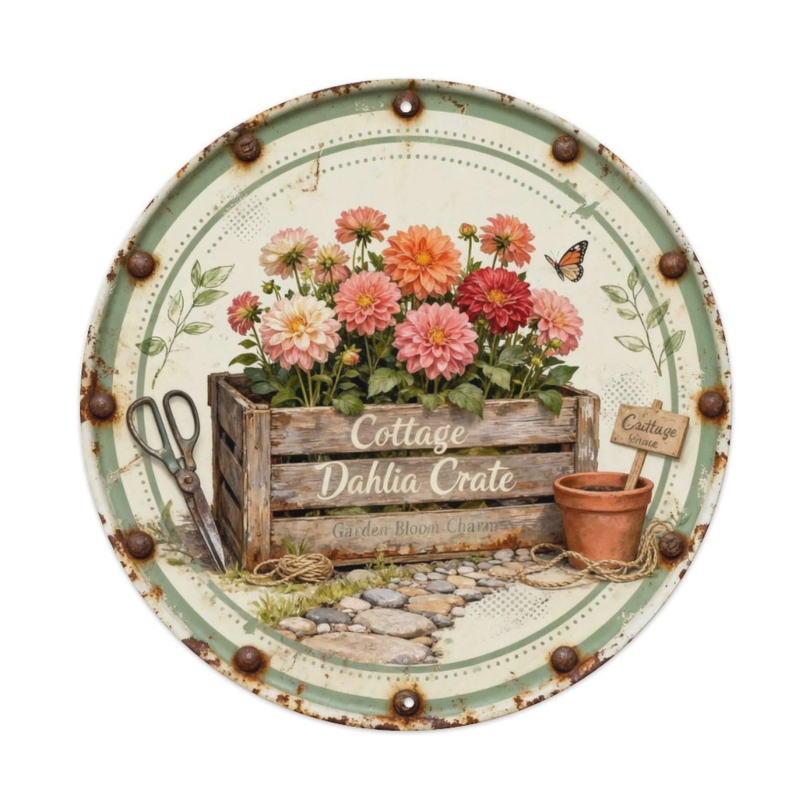 Cinnamon Toast Stack Metal Tin Sign Plaque