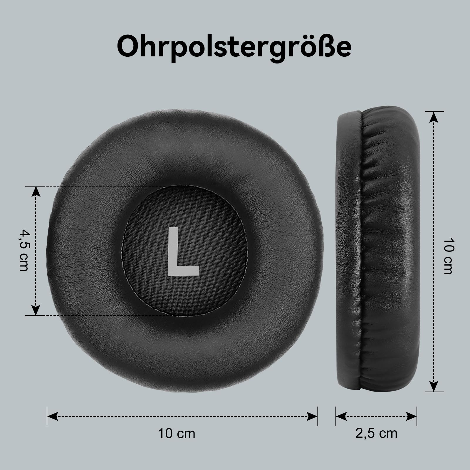 OneOdio Over Ear Kopfhörer mit Kabel, 50mm Treiber, Bassklang, 6.35 & 3.5mm Klinke, Share-Port, Geschlossene DJ Headphones für Studio, Podcast, Monitor, Handy, PC, MP3/4 (Pro-10 Schwarz)