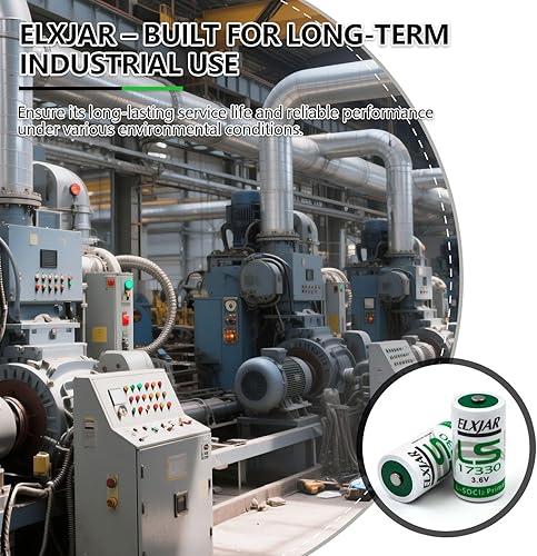 Miniatura 3 de YUTSUJO Paquete de 3 baterías de litio LS17330 de 3.6V 2100mAh 23A para rastreadores de perros de caza, detectores de monóxido de carbono, sensores